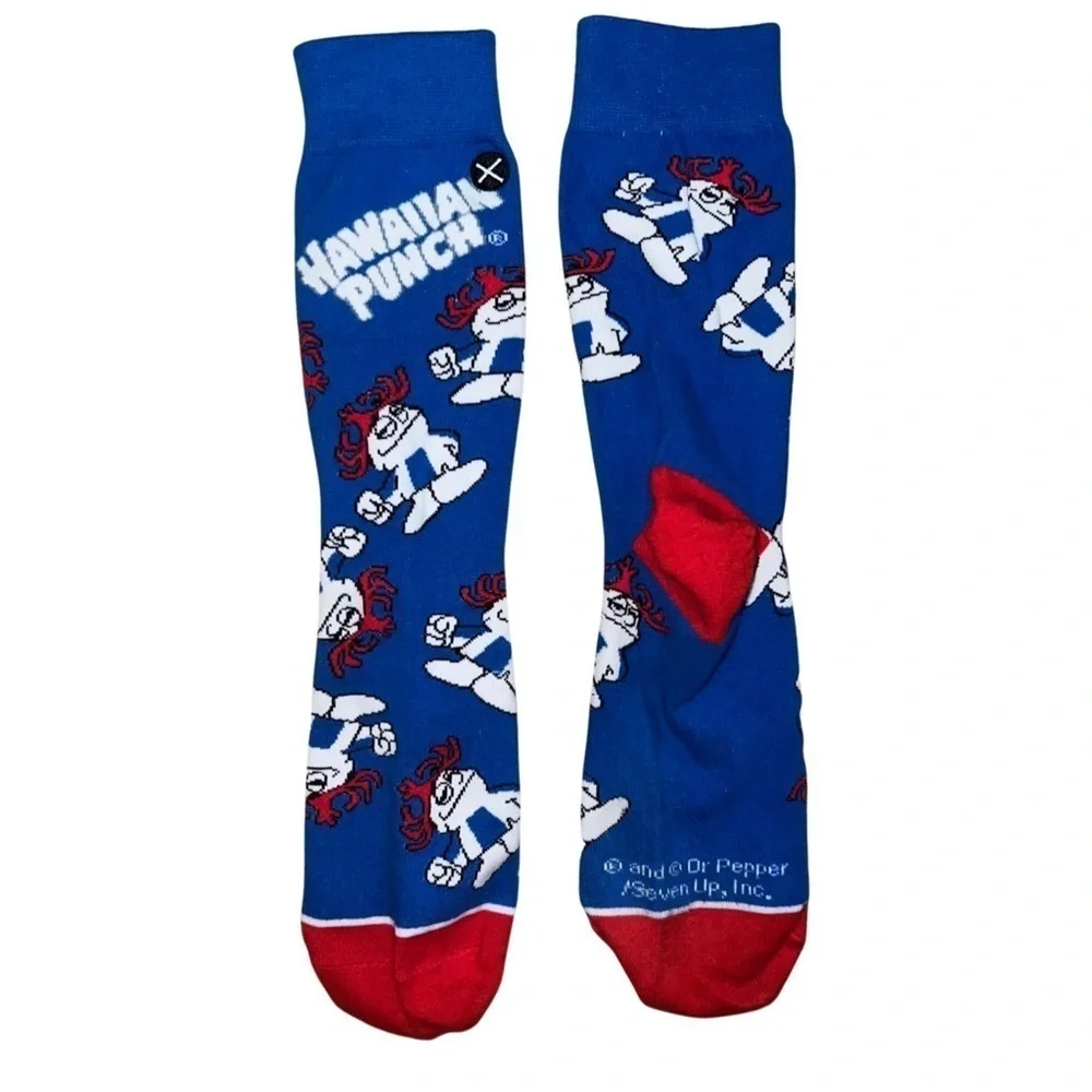 3/$25 🍄 ODD SOX Men’s HAWAIIAN PUNCH PUNCHY CREW SOCKS